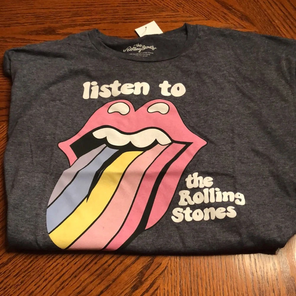 The Rolling Stones Listen To Band Tee Shirt - Picture 6 of 6